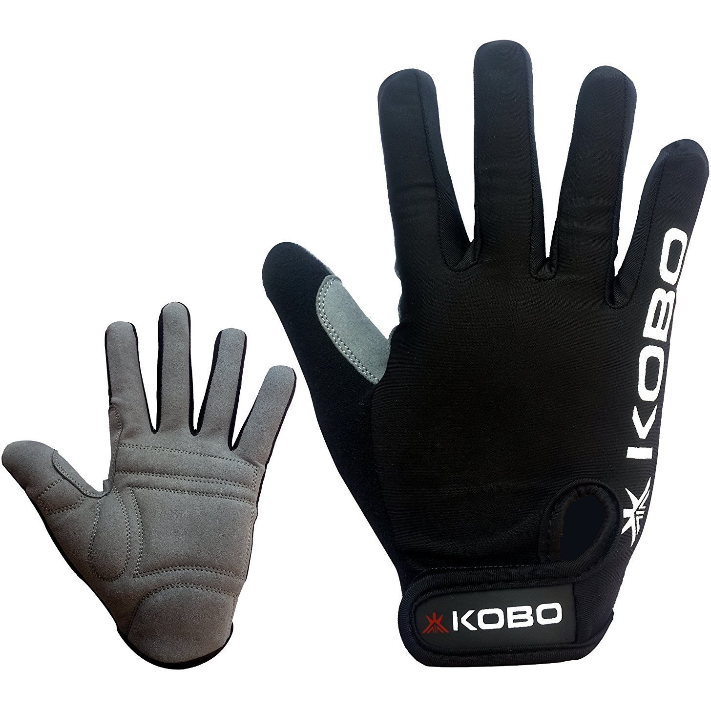 Kobo CTG-04 Lycra-Spandex Gym Gloves, X-Large (Black)