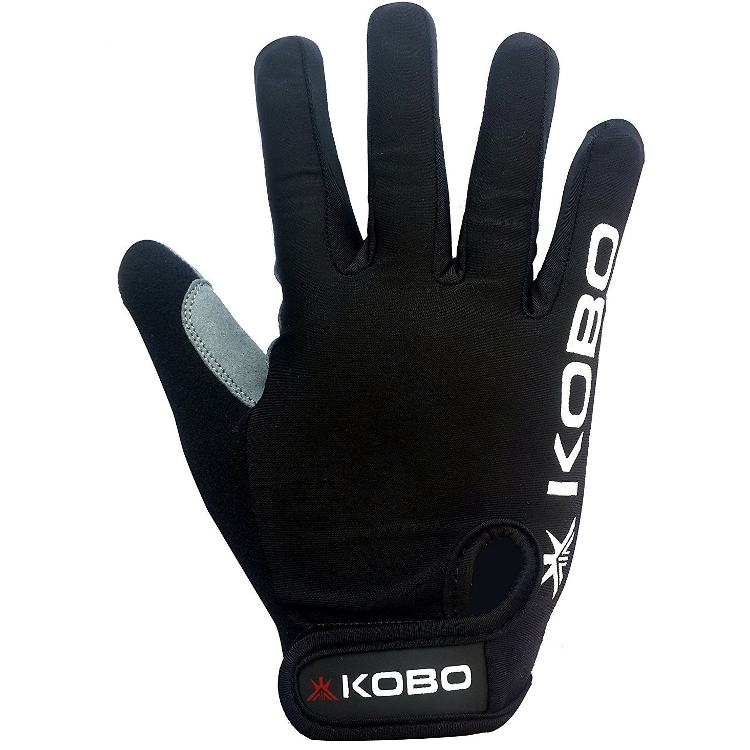 Kobo CTG-04 Lycra-Spandex Gym Gloves, X-Large (Black)