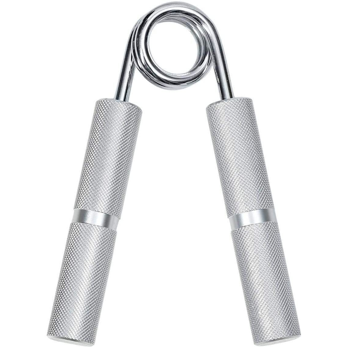 LAFILLETTE 150 lbs Metal Hand Gripper Forearm Wrist Heavy Strength Exercise Hand Grip/Fitness Grip (Silver)