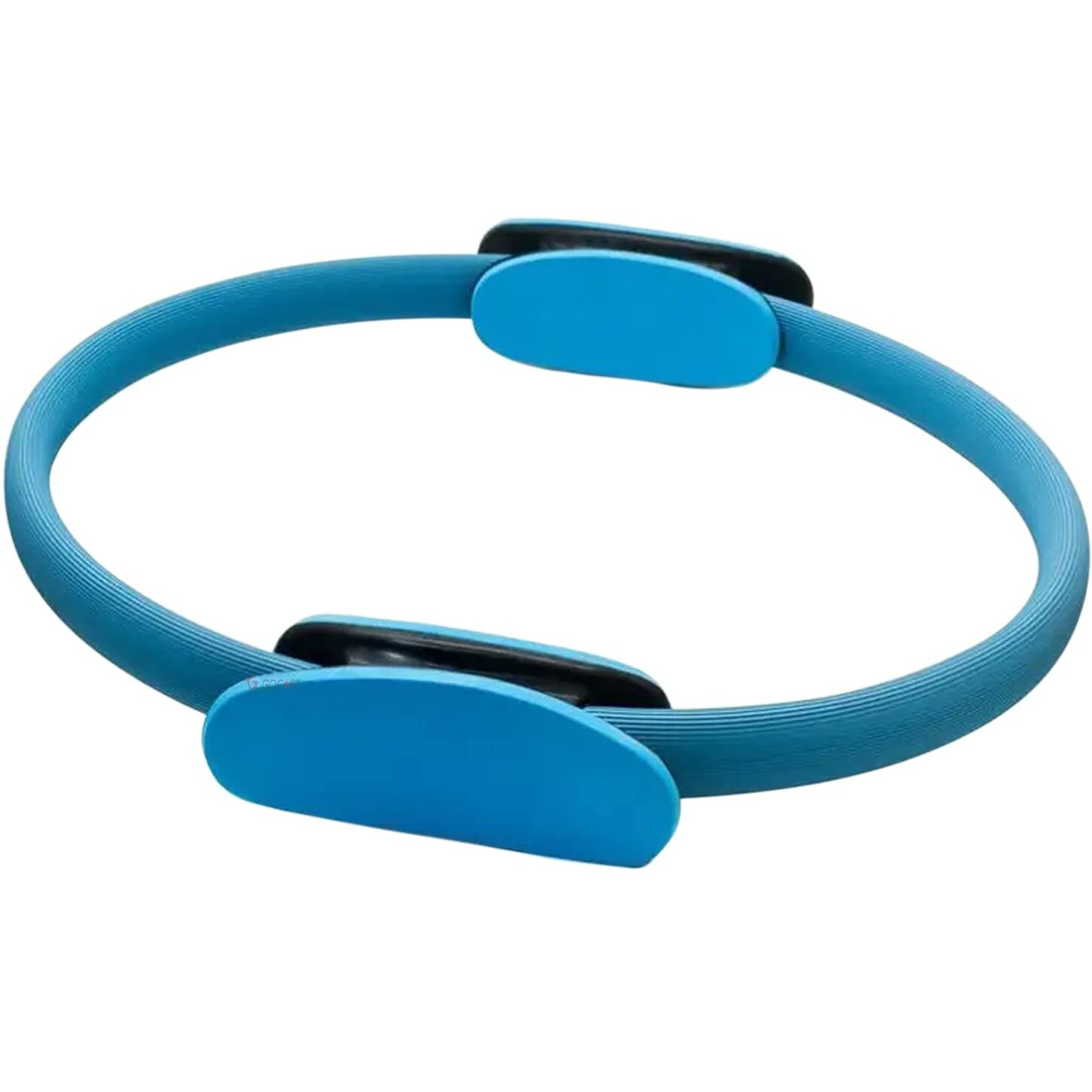 GOCART WITH G LOGO Yoga Circle Exercise Pilates Ring with Full Body Toning Fitness for Stretching, Relaxation (Blue)