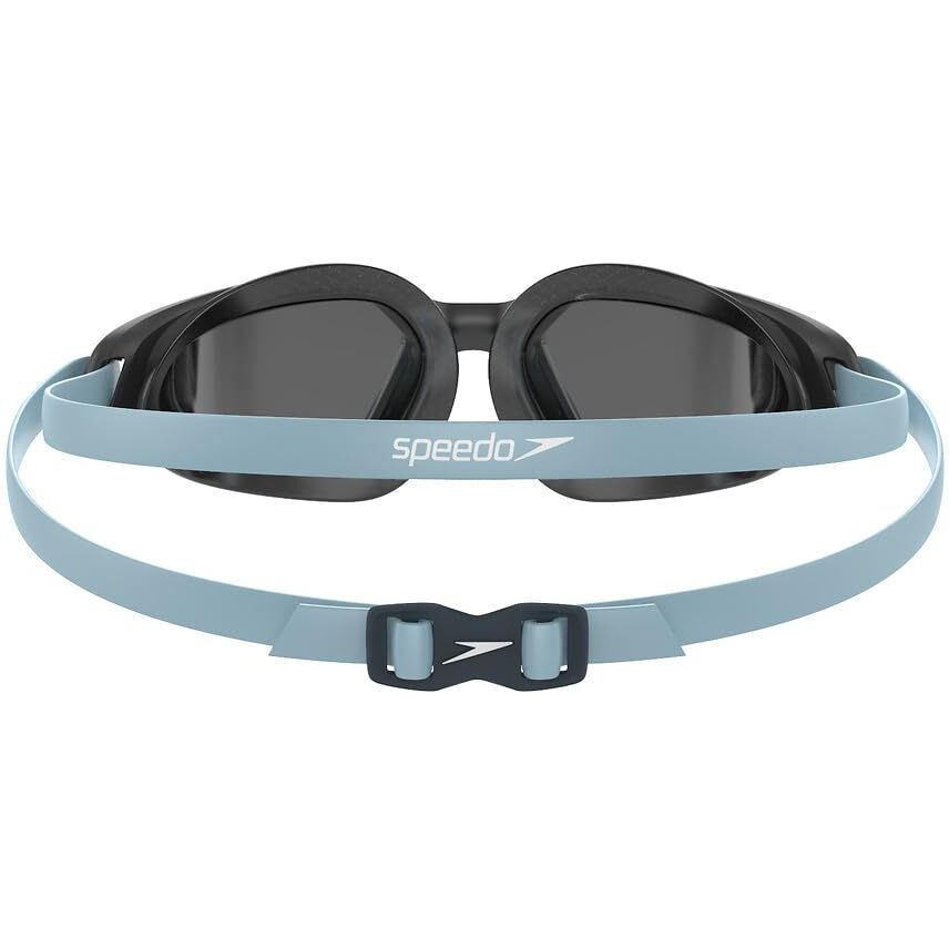Speedo Unisex Adult Hydropulse Mirror-Lens Swim Goggles - Grey & Silver