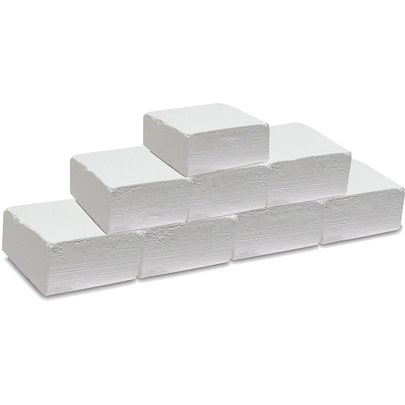 Kobo Gym Chalk - Gymnastics, Rock Climbing, Power Lifting, Cross Fitness No Slip, No Moisture Chalk (Imported, White)