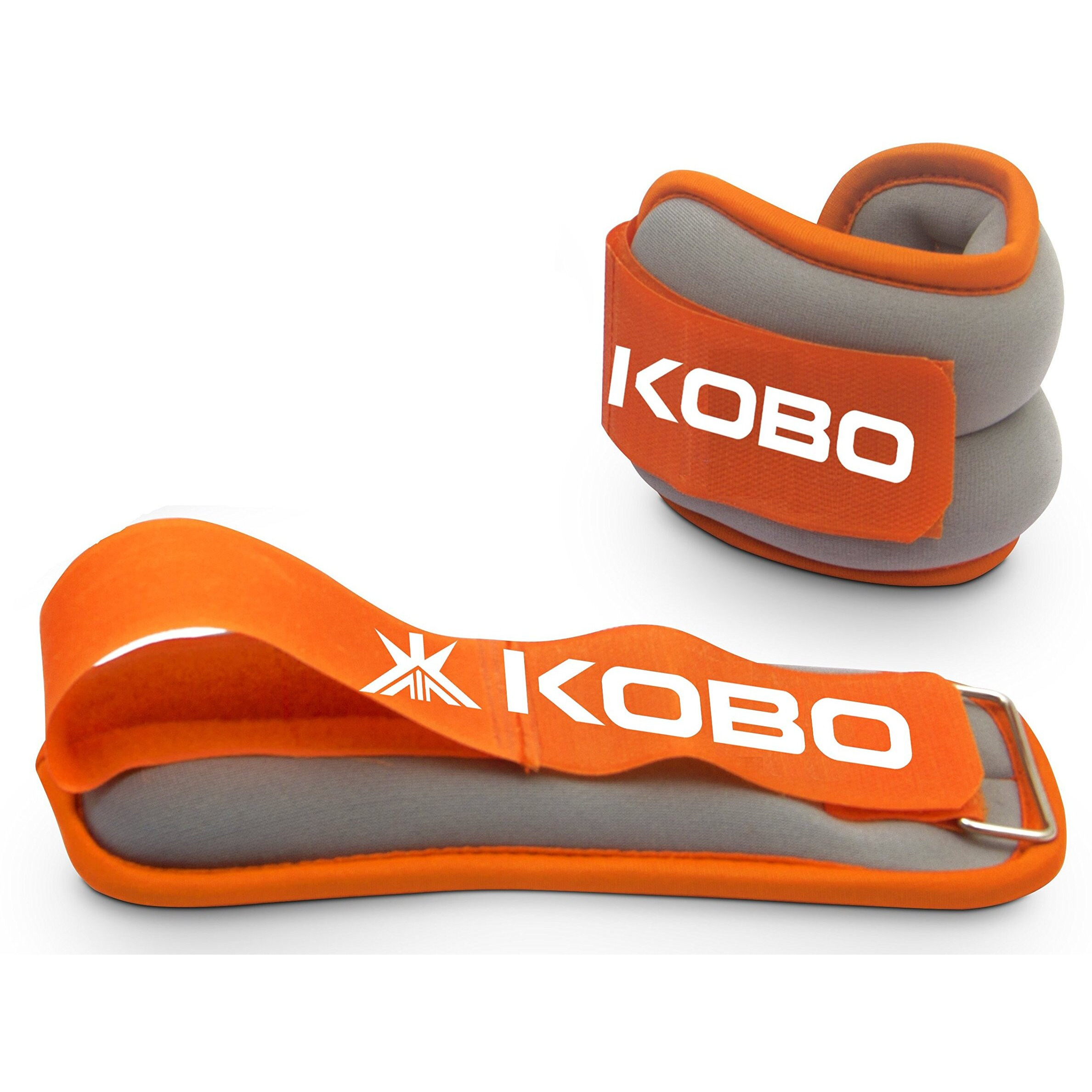 Kobo Ankle/Wrist Weight (0.5 Kg x 2  1 Kg) (Pair) vFor Walking + Running Or Hands for Strength Training Exercise for Men and Women (IMPORTED)