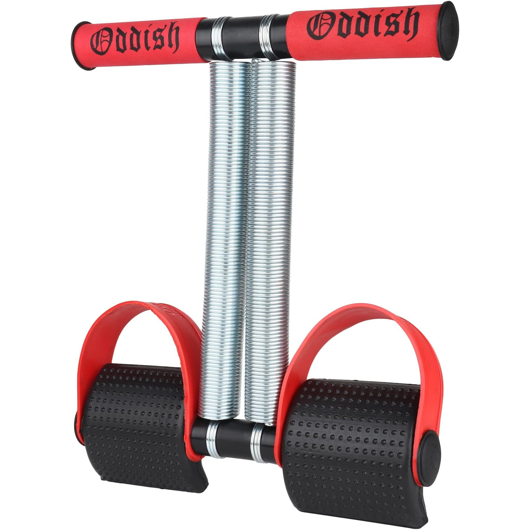 Oddish Way To Fitness Tummy Trimmer For Men & Women - Ab Exercise Equipement, Abdominal Workout For Home & Gym Use - Stomach, Abs, Belly Exercise-Red (Tummy Trimmer Red)