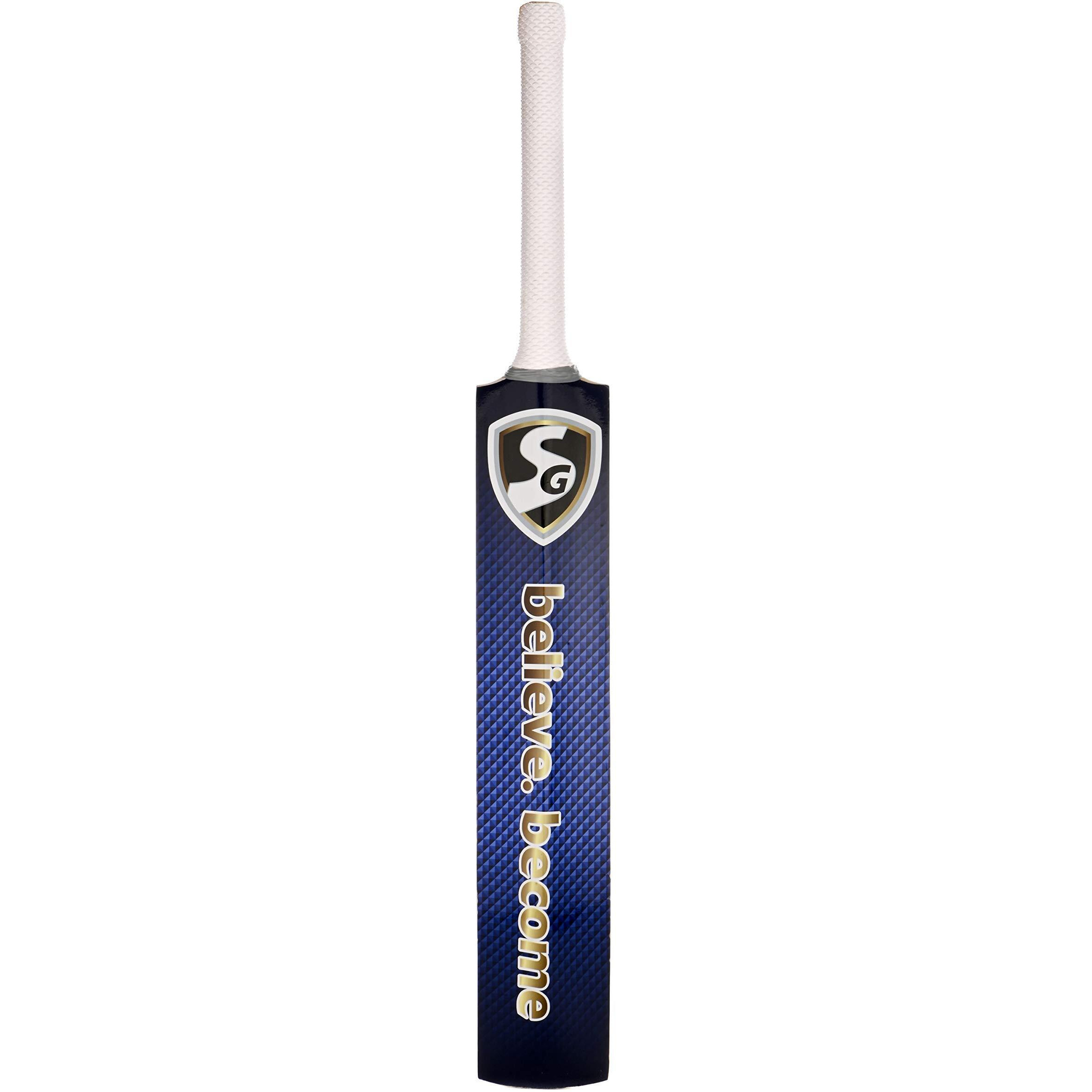SG Thunder Plus Kashmir-Willow Kashmir Willow Cricket Bat, Size 6