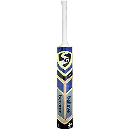 SG Cricket Bat Sierra Plus No.3 Kashmir-Willow Cricket Bat, Size 3 (Multi-Color), Kashmir Willow