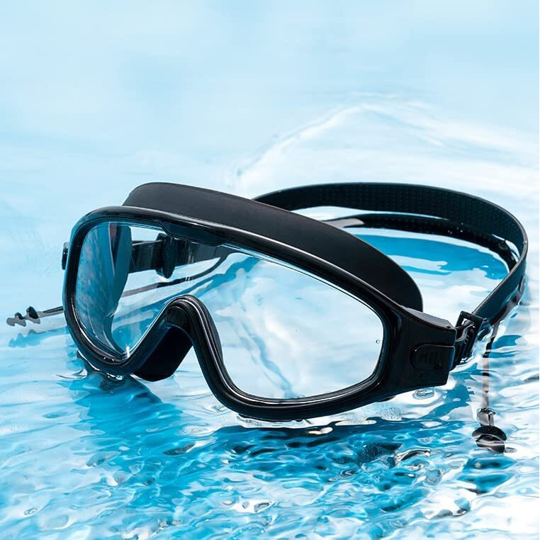 Proxin Swimming Goggles Silicone Anti-Fog, UV Protection for Adults Men Women Kids with Protection Case Kit- No Leaking Swim Glasses Professional Adjustable Strap Comfort fit