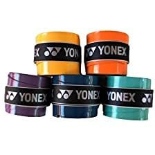 YONEX AC 102EX Badminton Grips - Pack of 5 (Assorted Color)