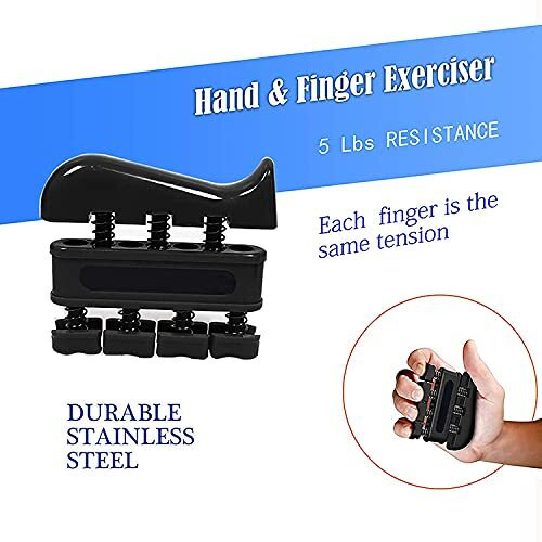 Bodylastics Hand Grip Strengthener Set Fingers, Wrist, Forearm 10 to 40 kgs Adjustable Resistance Exercising Body Workout
