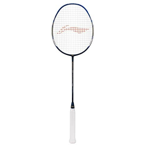 LI-NING WINDSTORM 700 SPECIAL EDITION BADMINTON UNSTRUNG CARBON FIBER RACKET (NAVY/BLUE)