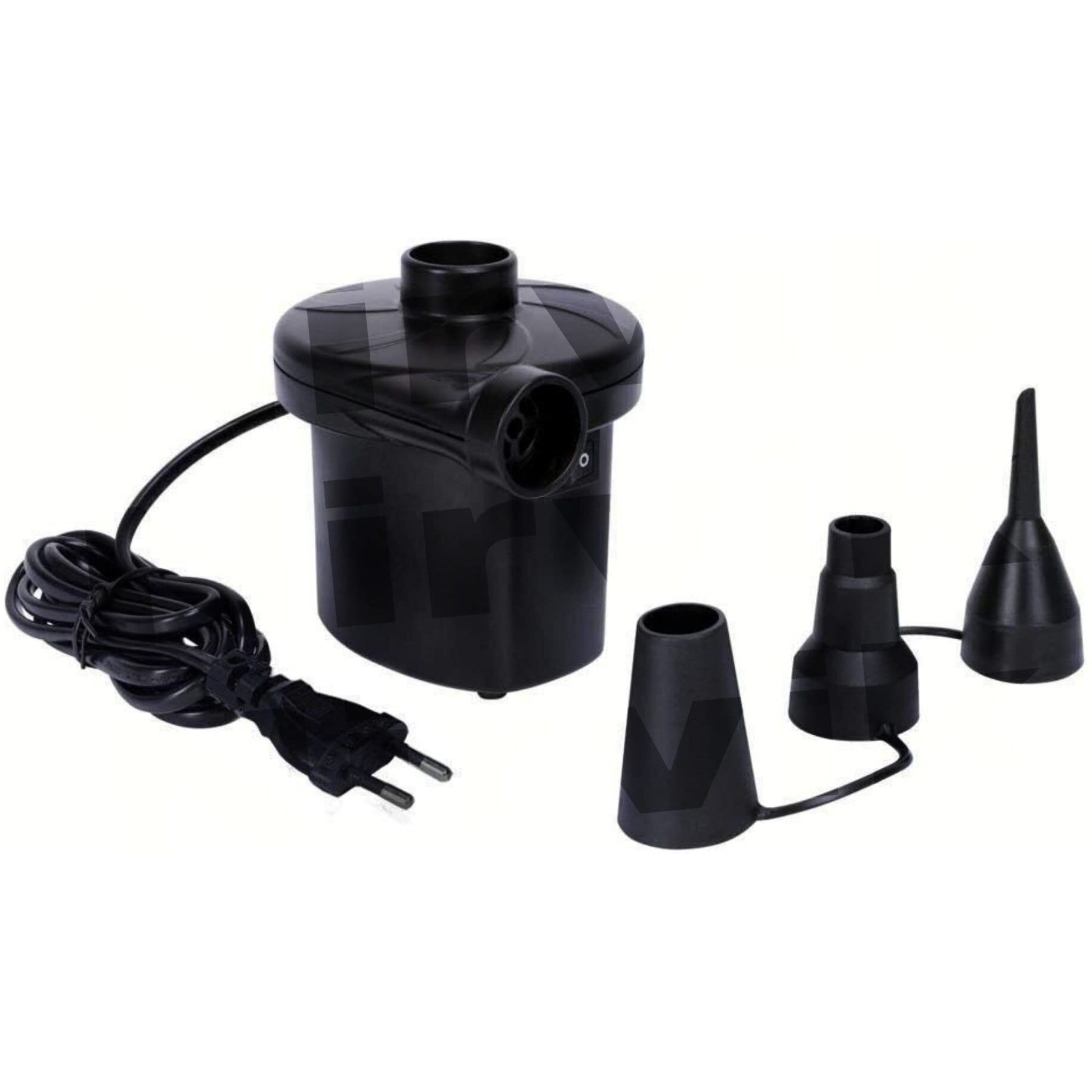 Nirvik Multi-Purpose Electric Air Pump for Quickly Inflates/Deflates Sofa, Bed, Swimming Pool Tubes, Toys,Air Bags, Mattresses