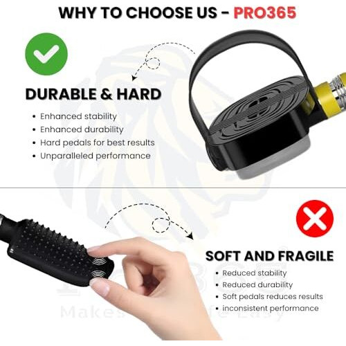 PRO365 Tummy Trimmer with Solid Flat Pedals For Extra Support, Home Gym Equipment (6 Months Manufacturer Warranty)