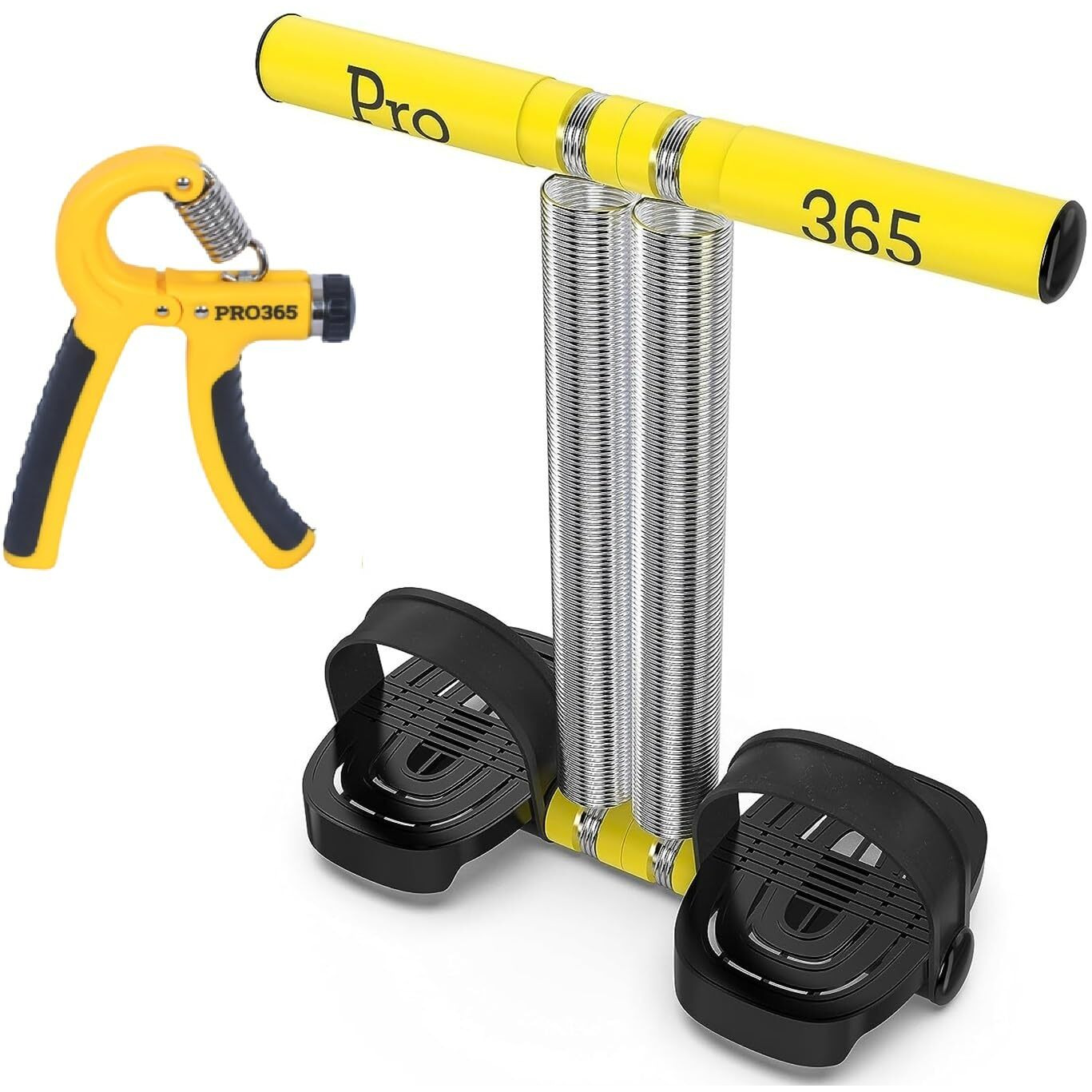 PRO365 Tummy Trimmer & Hand Gripper, 6 Month Manufacturer Warranty, Home Gym Equipment, Multi-Coloured