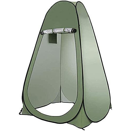 R Runilex Cloth Changing Toilet Tent Pop up Portable Foldable Privacy Outdoor Tent for Outdoor Dressing Changing Room, Camping and Hiking (Armygreen)