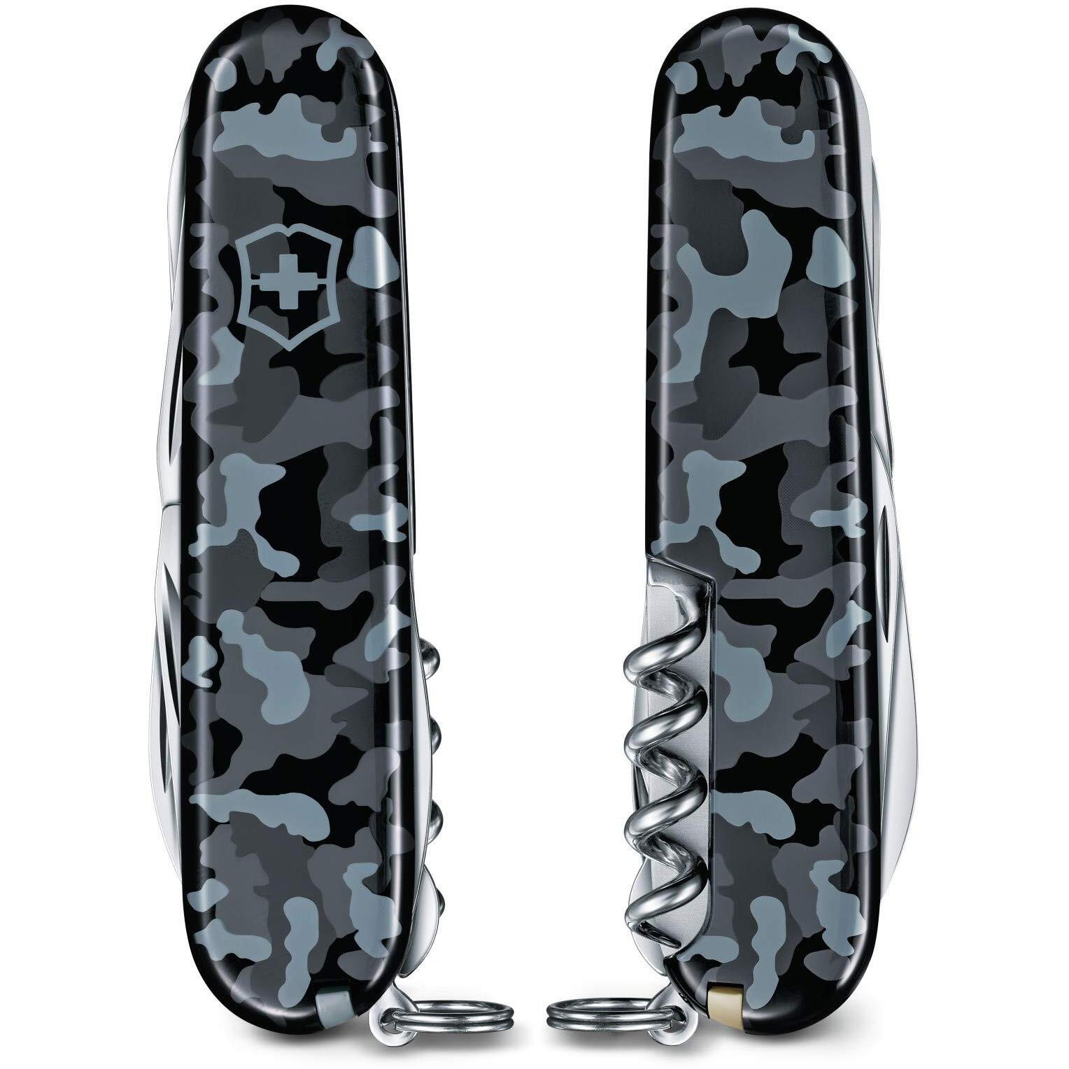 Victorinox Medium Pocket Knife, 91 mm (Navy Camouflage)