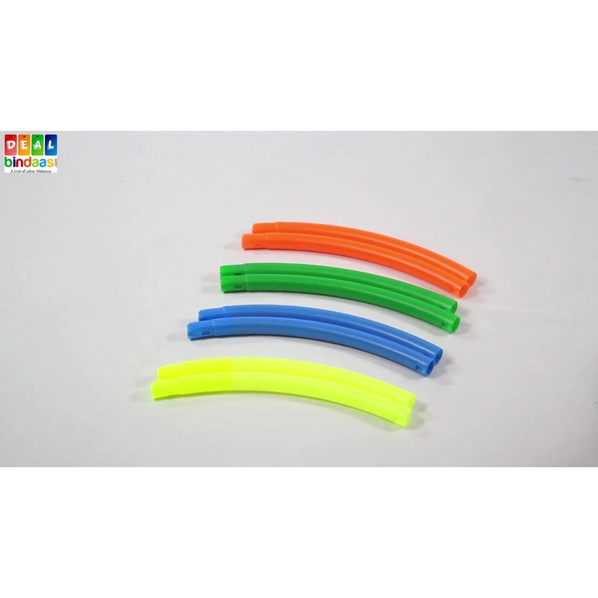 DealBindaas Octa Hula Hoop - Adjustable 4-Size Exercise Ring for Adults, Kids & Women - 18-29  Interlocking Hoola Hoop Set