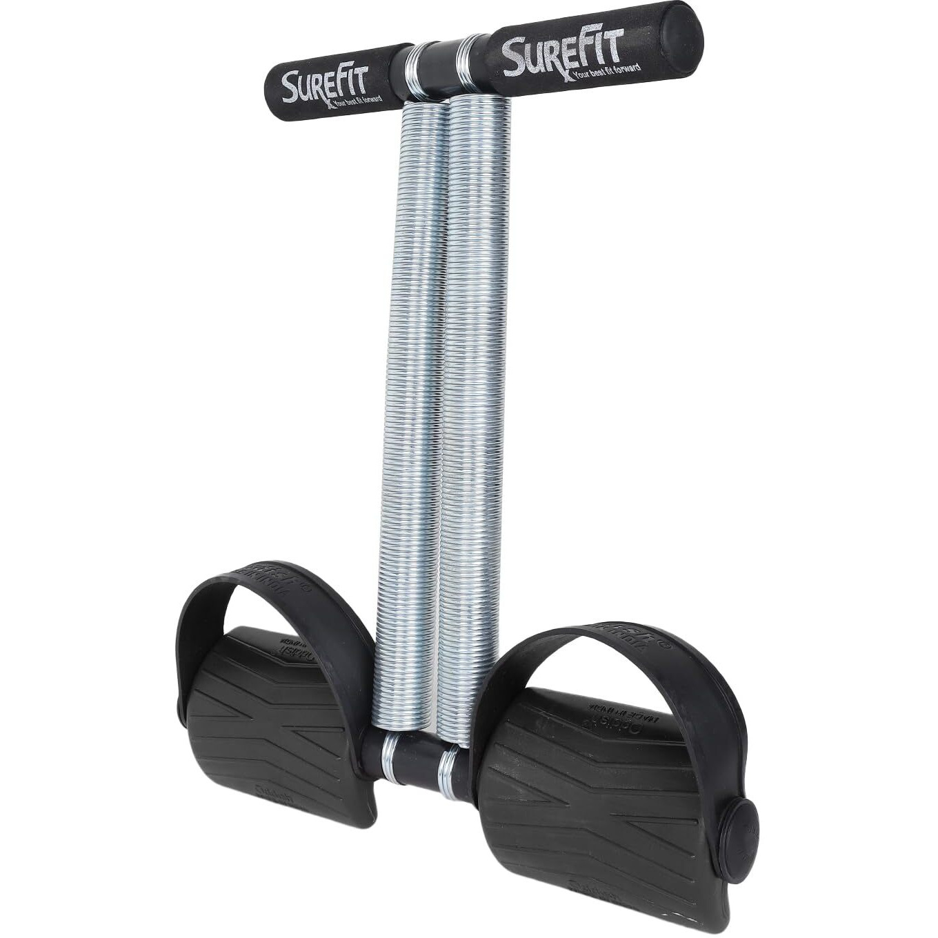 SUREFIT Tummy Trimmer Dual Spring Standrd/Large And Wide Range/Do Full Exercise any Time any Where fon Abdominal And Waist Trimmer for man & Women