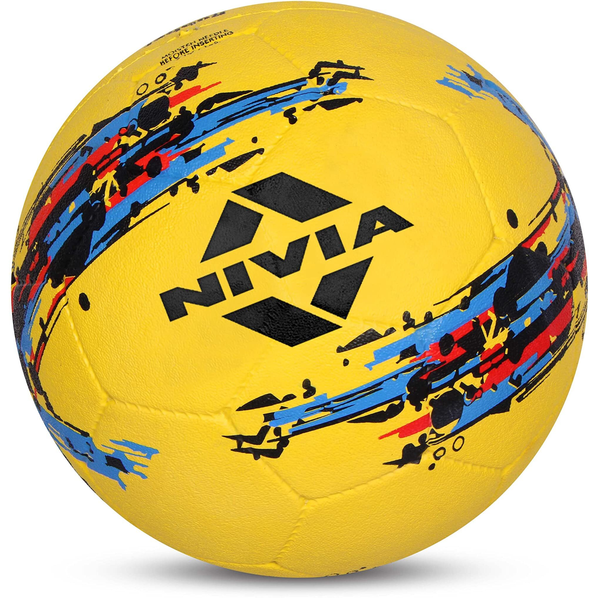 Nivia Storm Football, Size 5 (Yellow)