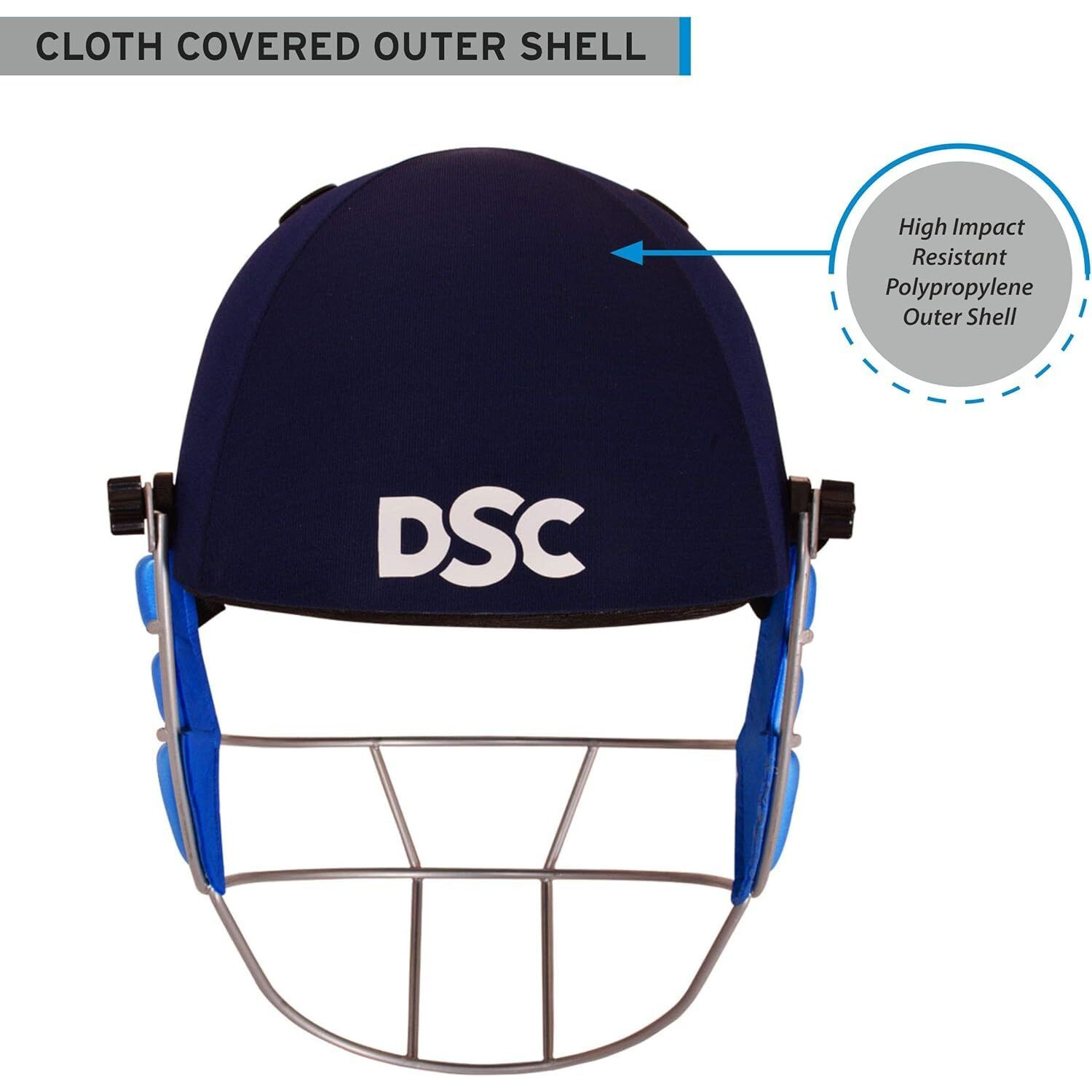 DSC 1500211 Guard Cricket Helmet X-Small (Navy)