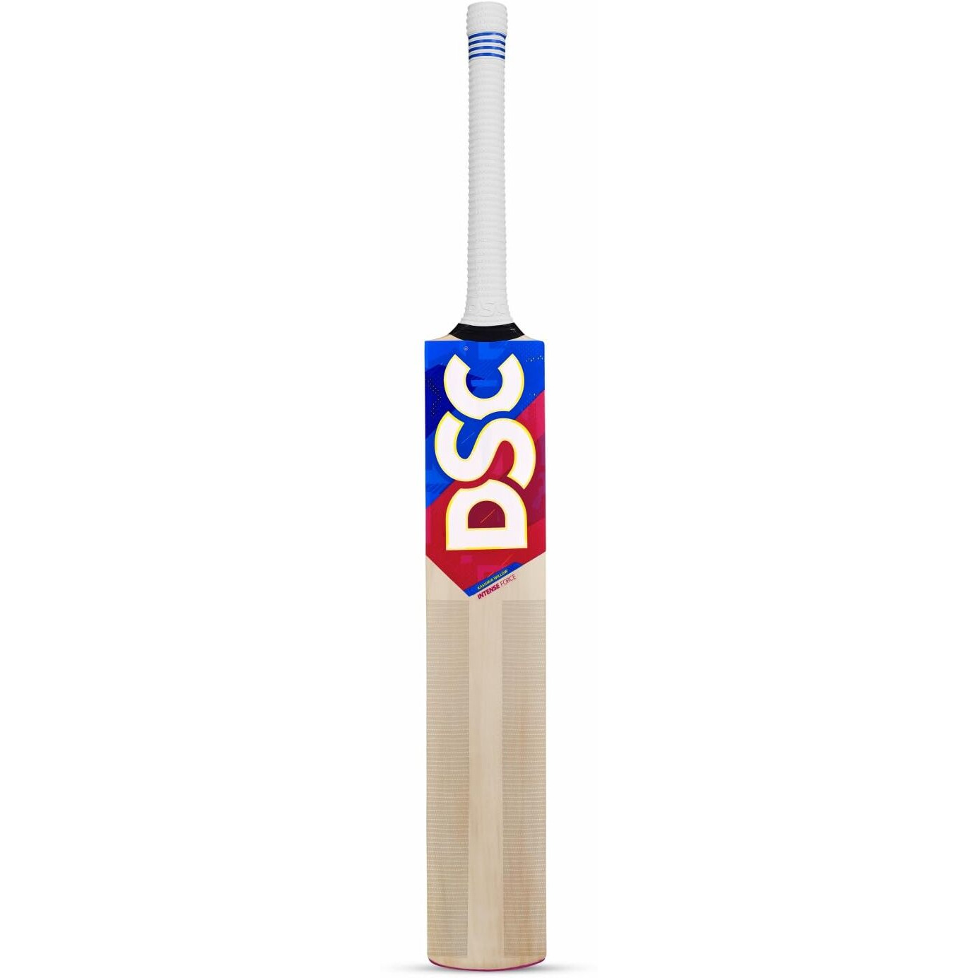 DSC Intense Force Kashmir Willow Cricket Bat for Leather Ball |Size-3 | Light Weight | Free Cover|