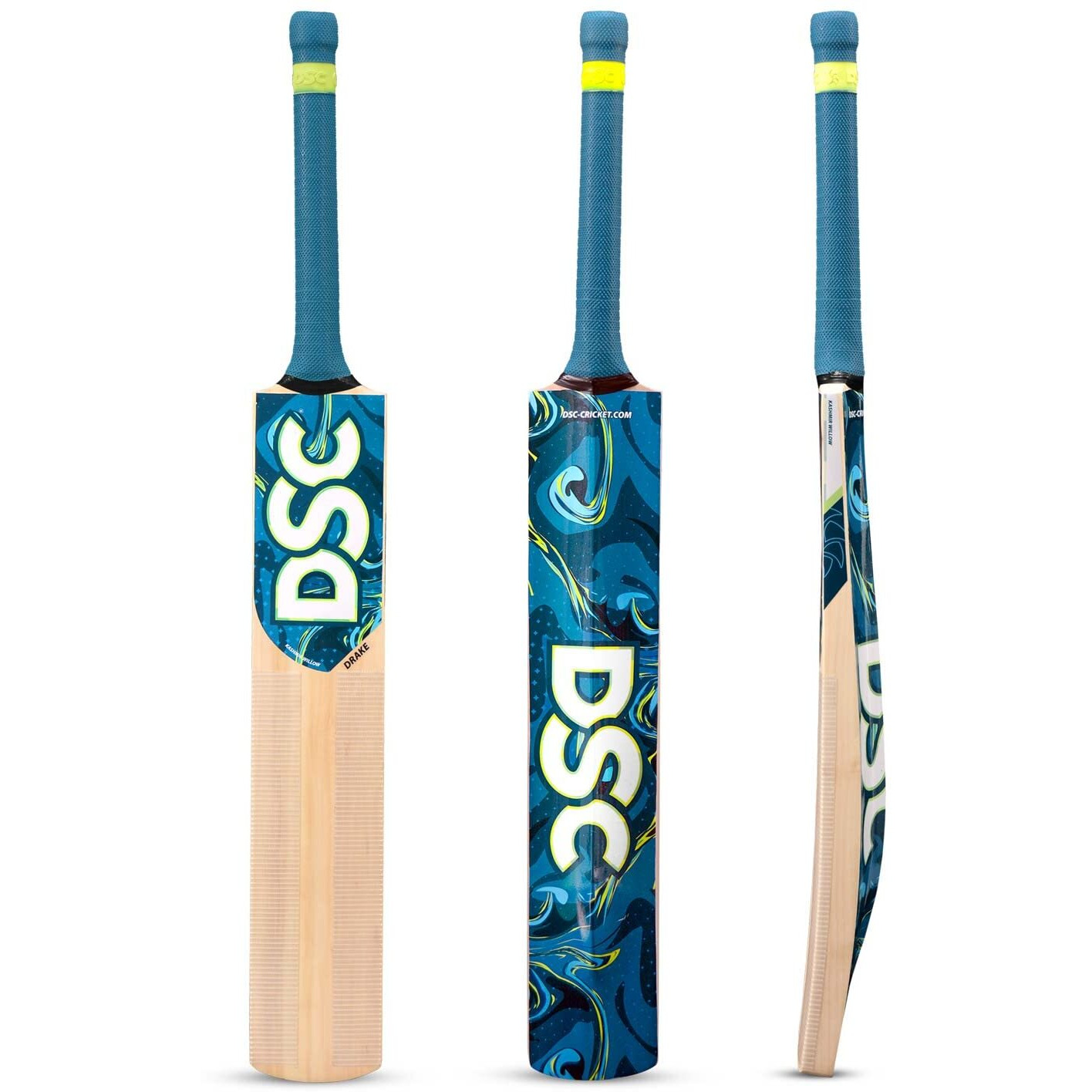 DSC Drake Kashmir Willow Cricket Bat, Size - 5