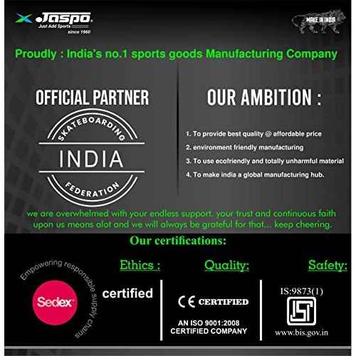 Jaspo Sturdy Cycling Adjustable Multisport Helmet for Skateboarding & Skating Suitable for Kids, Boys and Girls up to 10 Years Made in India (RED)