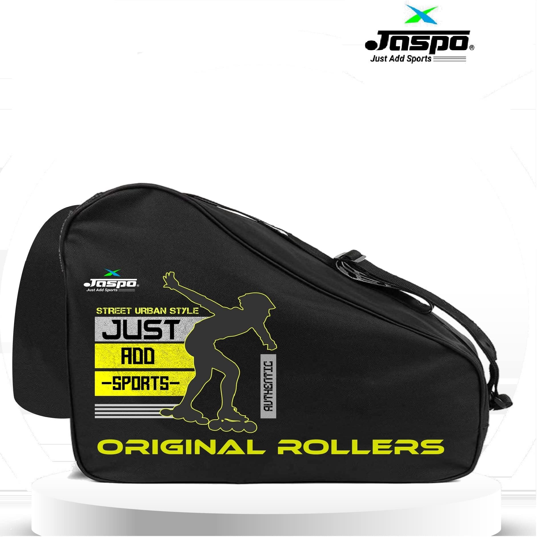 jaspo Roller Skates,Inline Skates,Quad Skating Bag (12x11x9) inch (Skates Bag)