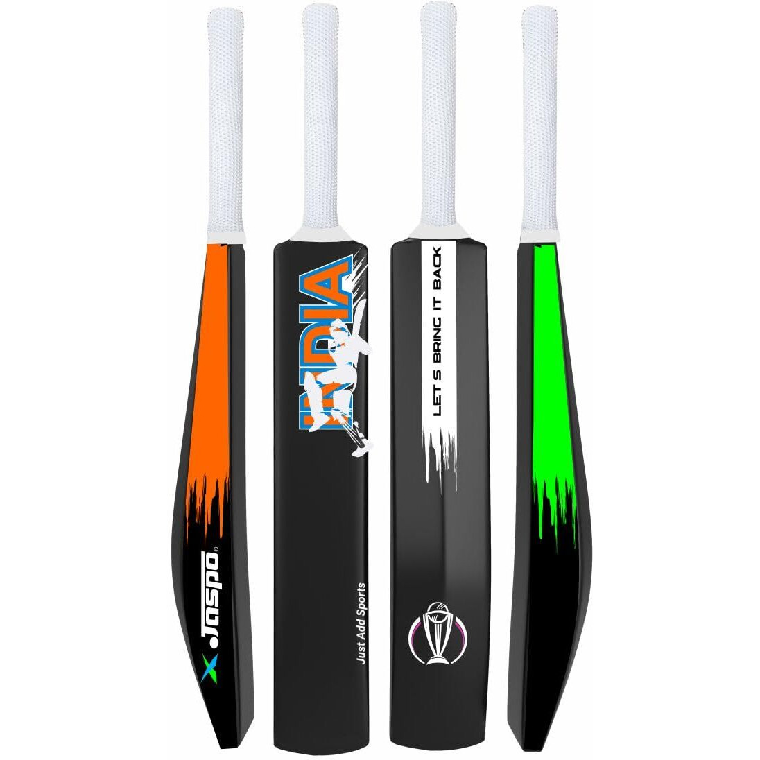 Jaspo Revive (world cup edition) Premium Plastic Stumps Set for all Ages- Ideal for Boys, Girls, and Adults- Durable and Fun cricket Stump set