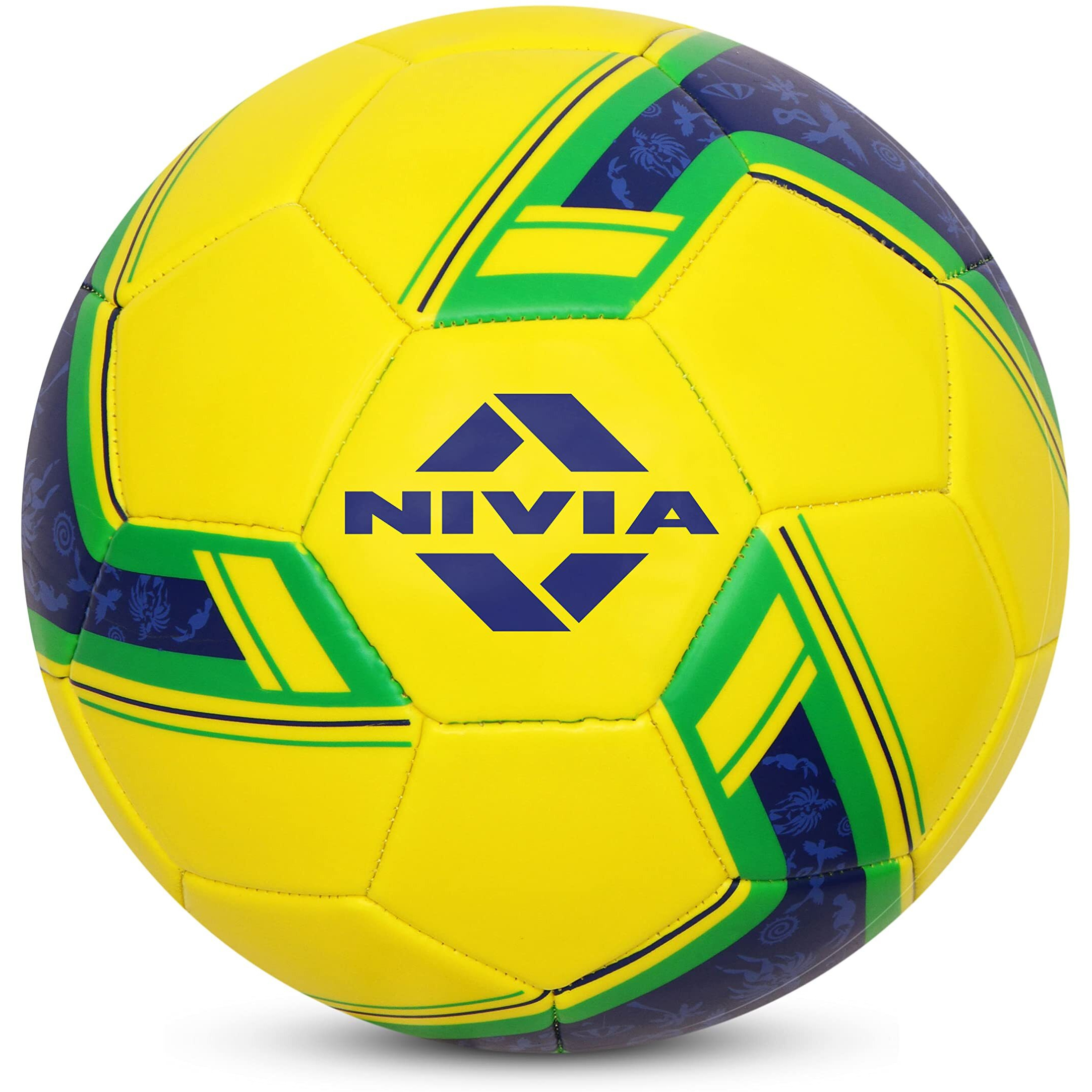 NIVIA SPINNER MACHINE STITCHED FOOTBALL SIZE -5 (BRAZIL)