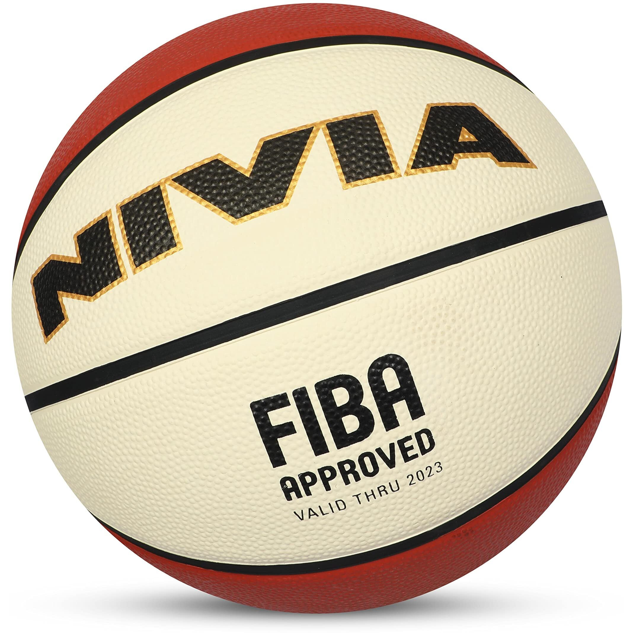 Nivia Top Grip 3.0/8 Panel/Soft Rubberized Moulded/Match Ball (Size - 7, Multicolor)