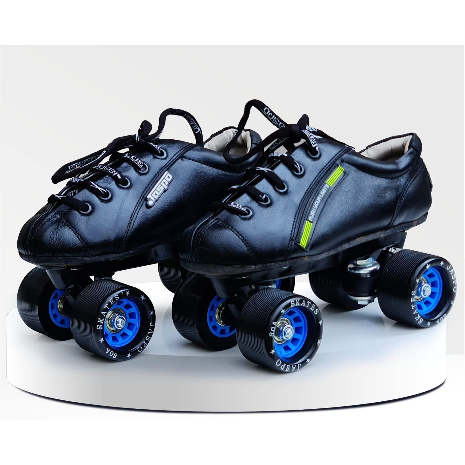 Jaspo Hail Stone Pro Shoe Skate Size-4 UK Combo (Shoe Skates+ Helmet+Knee+Elbow+Wrist+Bag) Foot Length 24.4 cms (for Age Group 10-11 Years)