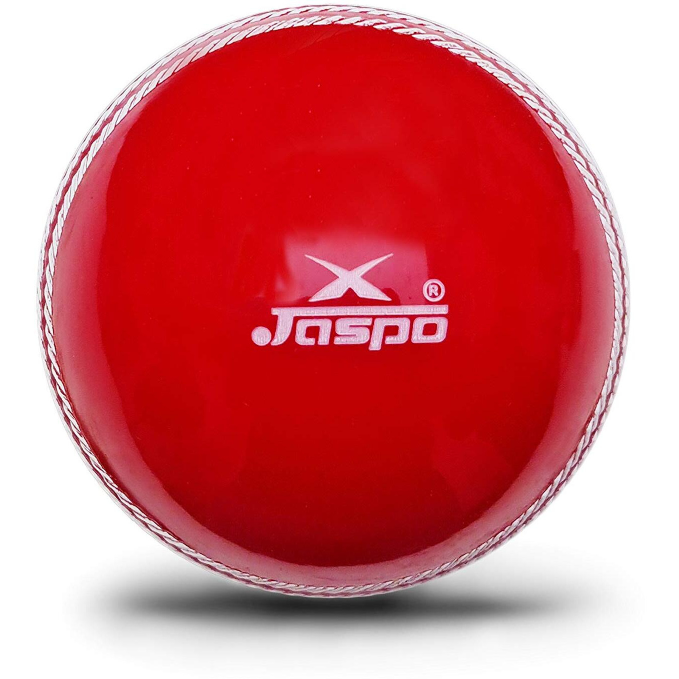 Jaspo Cricket Ball (PVC Soft) For Practice, Training , Matches For All Age Group (T-20 SOFT BALL) 1 Pc.. Red (reduces the risk of injury, making it suitable for junior and novice players)