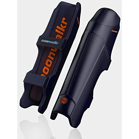 moonwalkr Leg Guard 2.0 Protective Gear for Batters Height (59 - 62) Cricket Pads Batting Pads Leg Pads for Cricket & Cricket Accessories Blue Large