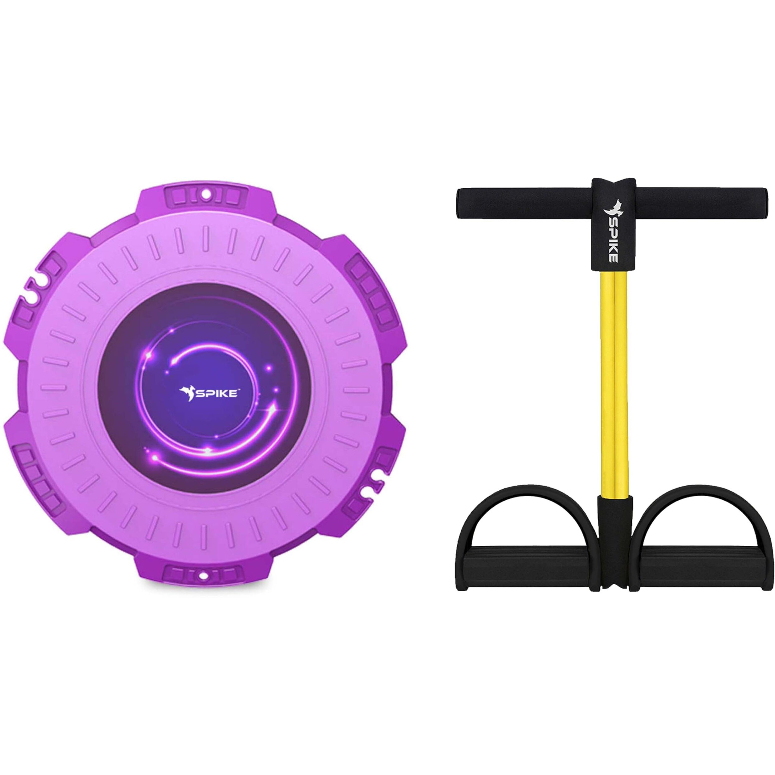 Spike Tummy Trimmer uk for Home Gym Exercise Leg Exercise Ab exercise Full Body Exercise for Men and Women (Spike Tummy Trimmer + Spike Tummy Twister)