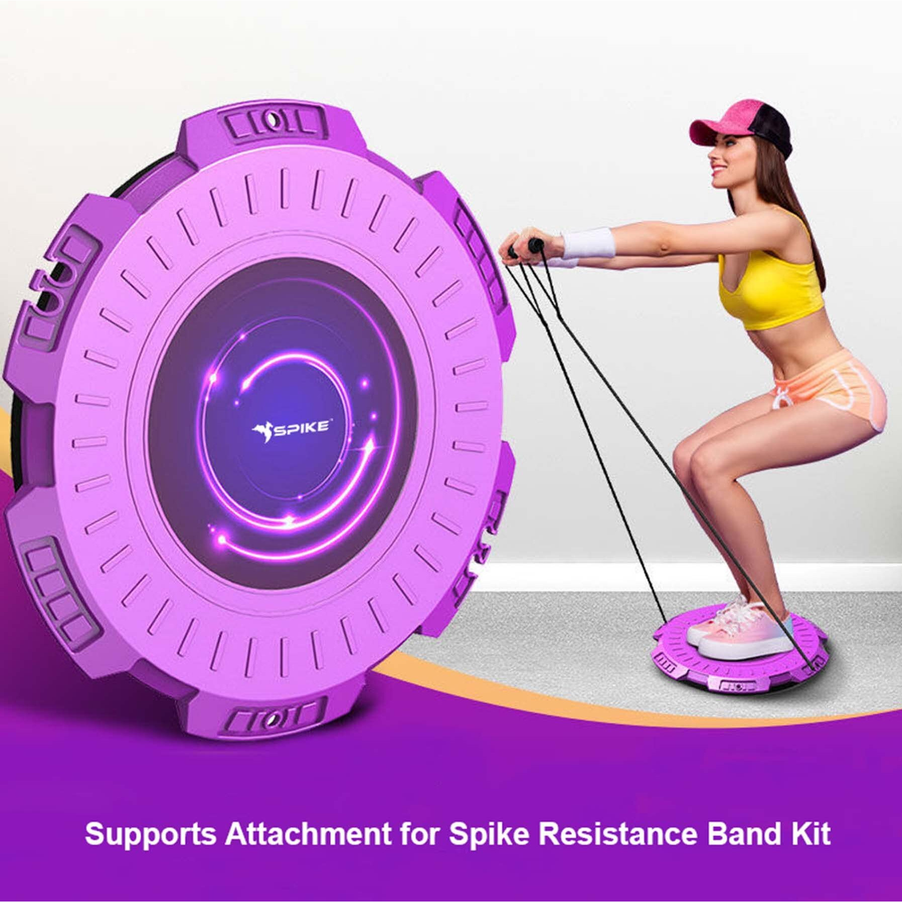 Spike Tummy Trimmer uk for Home Gym Exercise Leg Exercise Ab exercise Full Body Exercise for Men and Women (Spike Tummy Trimmer + Spike Tummy Twister)
