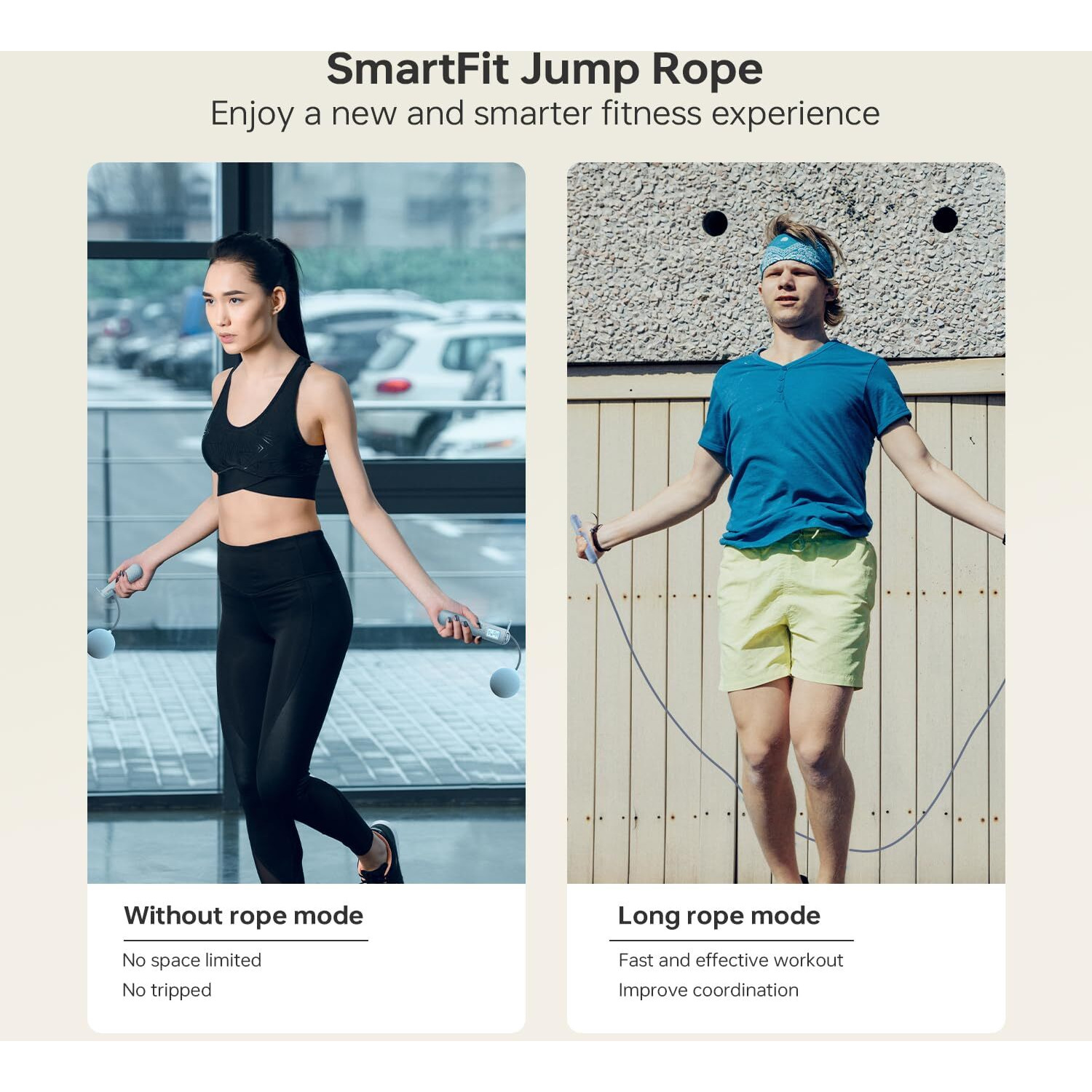 HaloHop Skipping Rope with Calorie Counter, Cordless Weighted Skipping Jump Rope with Counter for Exercise & Fitness, Tangle-Free Rapid Speed Ropeless Jump Rope with Large 7cm Cordless Ball for Men, Women, kids Training Indoor and Outdoor (Blue)