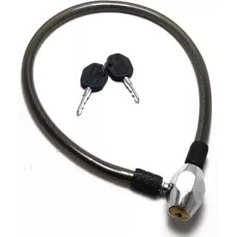 Gadget Deals Cycle Lock -Against Theft- Cycle Locks for Bicycle -Smart Steel Wire- Cycle Lock with Key -Cable Lock Cycle- Helmet Lock | Helmet Lock for Bike