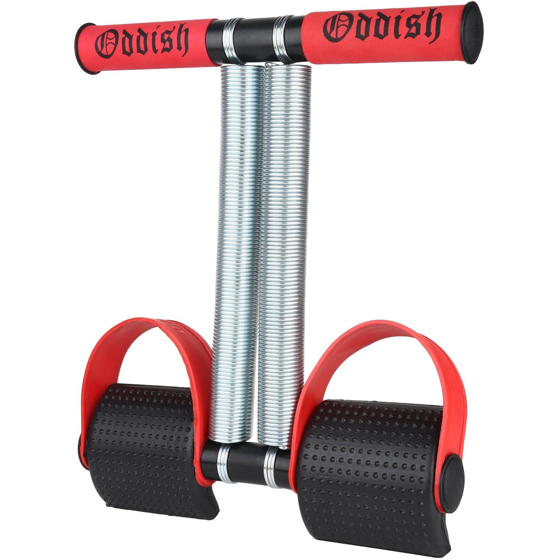 ODDISH Tummy Trimmer Double Spring for Men & Women - Premium Ab Exercise Equipment for Home & Gym Use - Strengthen Stomach, Abs, and Belly Muscles with Effective Abdominal Workout - Compact & Portable Fitness Tool