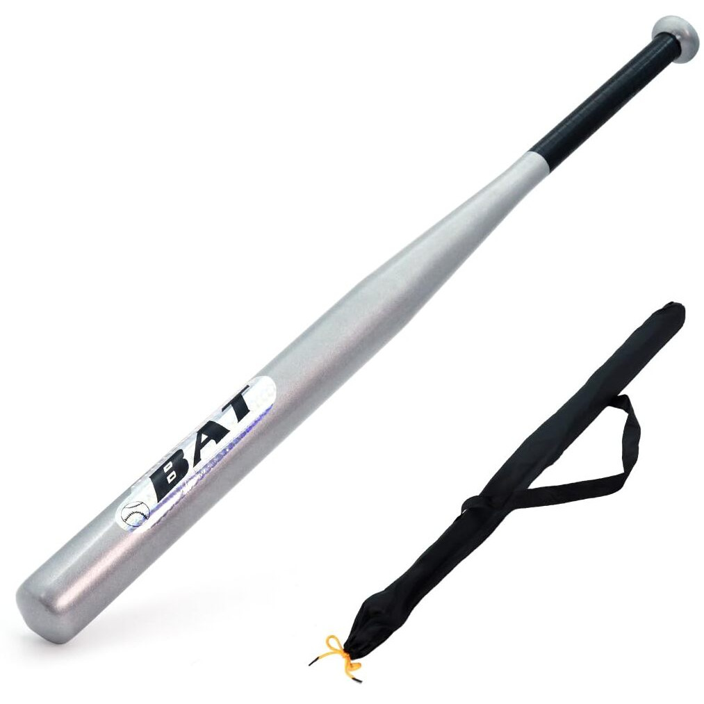 Optifit 32inch Baseball Bat with Storage Bag, 1100g Alloy Steel Baseball Bat, Heavy Duty Base Ball Bat for Baseball Stick, Best Self Defense Sports Equipment