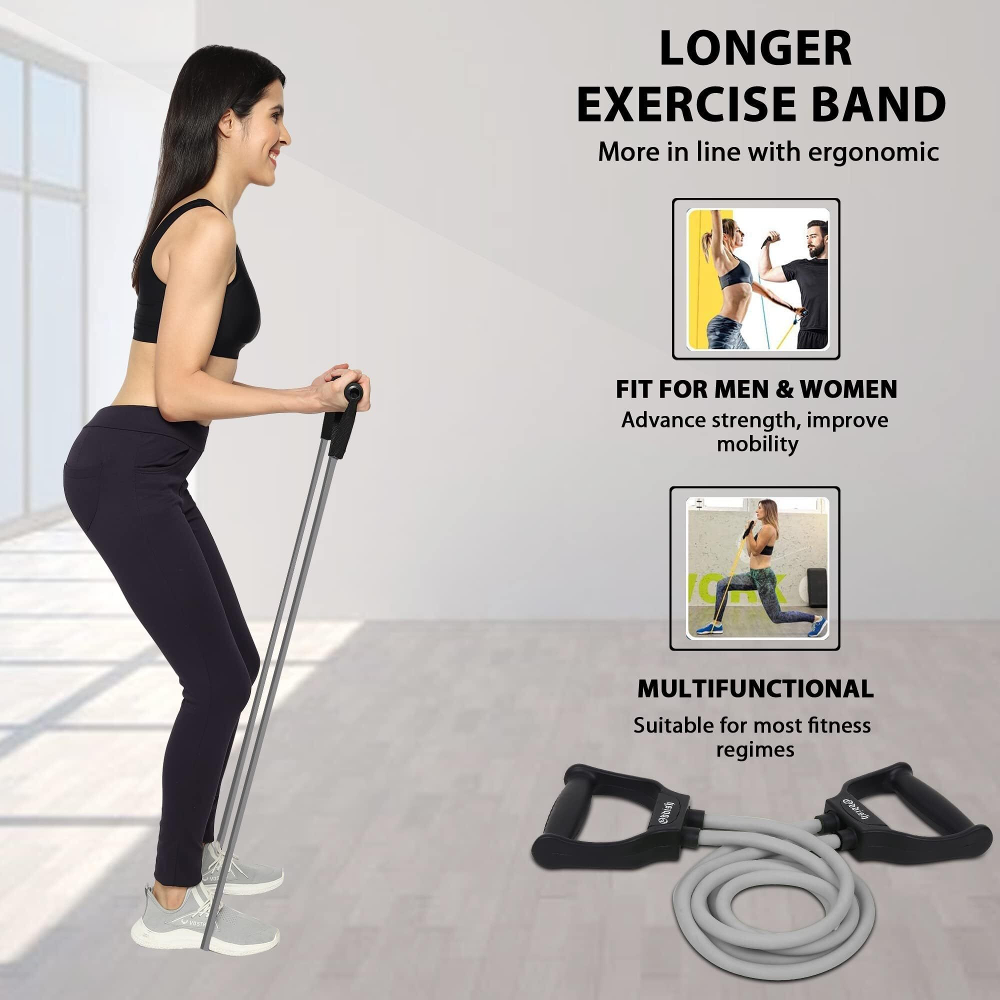 ODDISH way to fitness Tummy Trimmer with Twister and Toning Tube and hand Grip and ab exerciser and push up stand combo Pack for man and women (EXERCISE KIT)