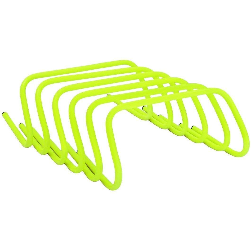 Toyshine Fitness Combo 6 pc Hurdles (12inch), 6 pc Stacking Cones (12 Inch), 10 Pc Space Markers and 1 Pc Agility Ladder (8 M) SSTP