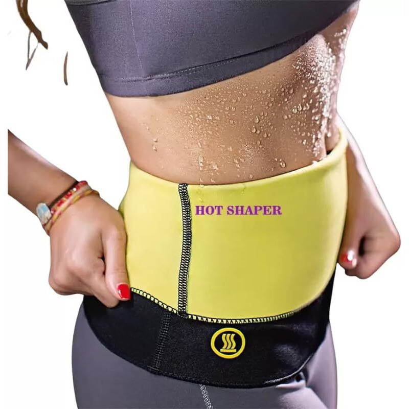 PROBUY Tummy Shaper for Women & Men Sweat Slim Belt Tummy Belt Shapewear for Belly. Body Shaper Belt for Stomach Fitness Belt for Exercise & Workout (Size L)