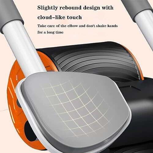 YAGVIZ Abs Roller Wheel, 2In1 For Abs Workout,Wheel For Abdominal Core Strength Training,Fitness Abdominal Wheel,Dynamic Core Trainer Plank Wheel Exercise Wheels Home Gym Fitness, Multicolor