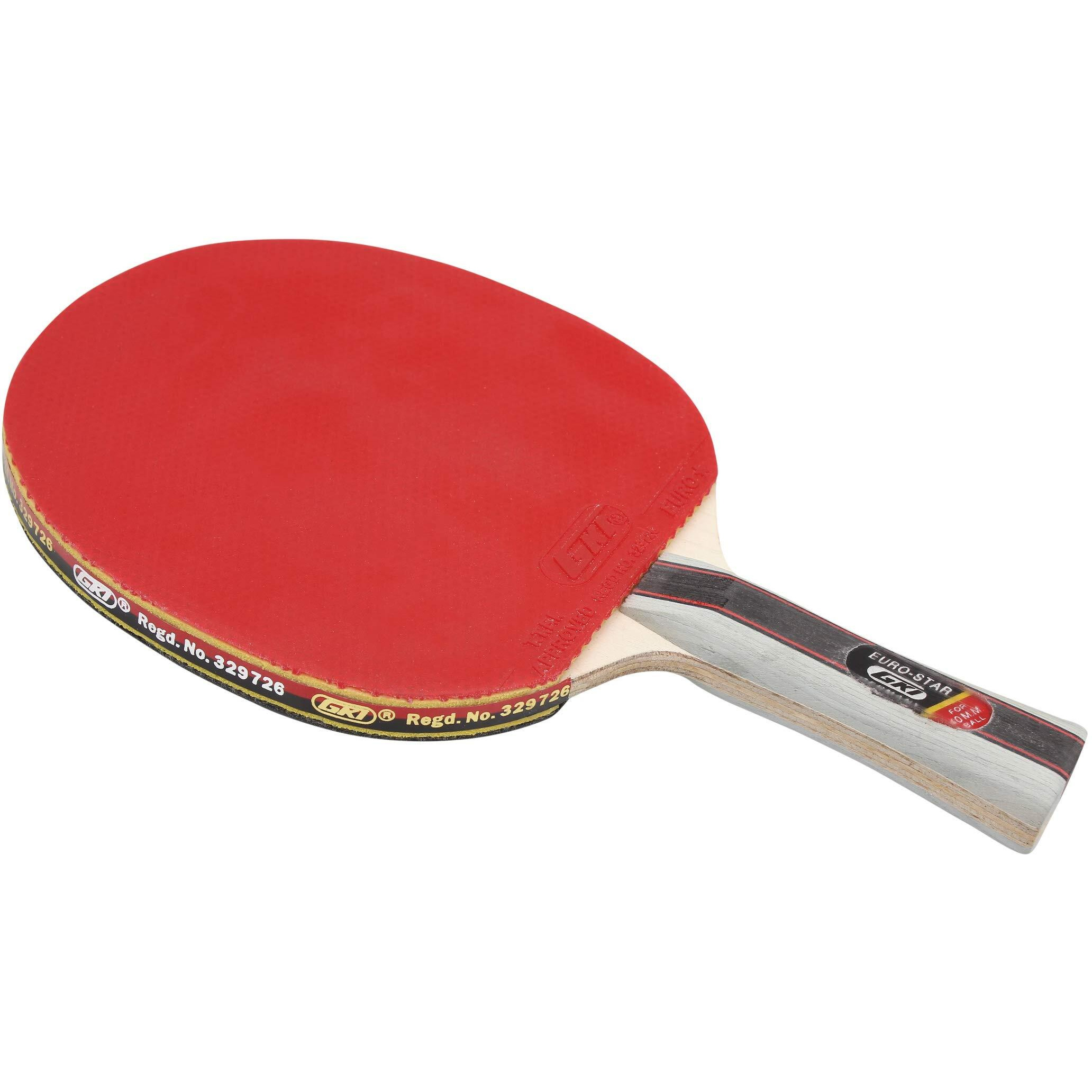 GKI Euro Star Table Tennis Wooden Racquet