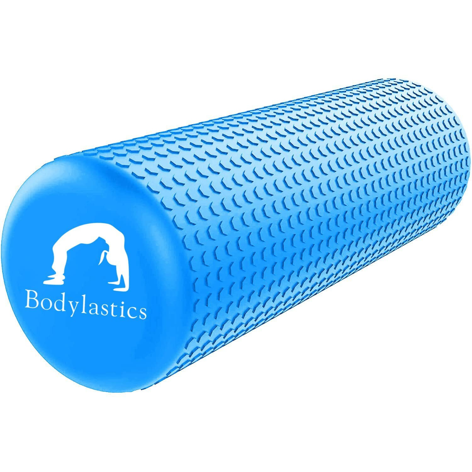 Bodylastics 60cms EVA Dotted Foam Roller for Deep Tissue Massage, Relief from Sore Muscles Pain, Pre & Post Exercise Fitness Workout Sessions
