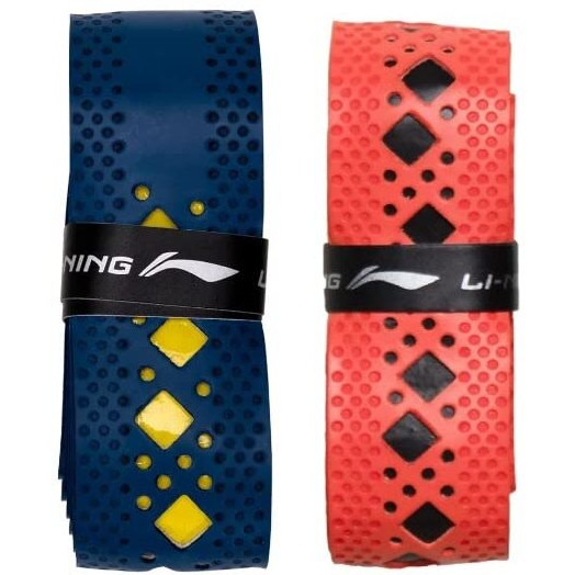 Li-Ning GP35 Badminton Replacement Grip Multicolor Pack of 2
