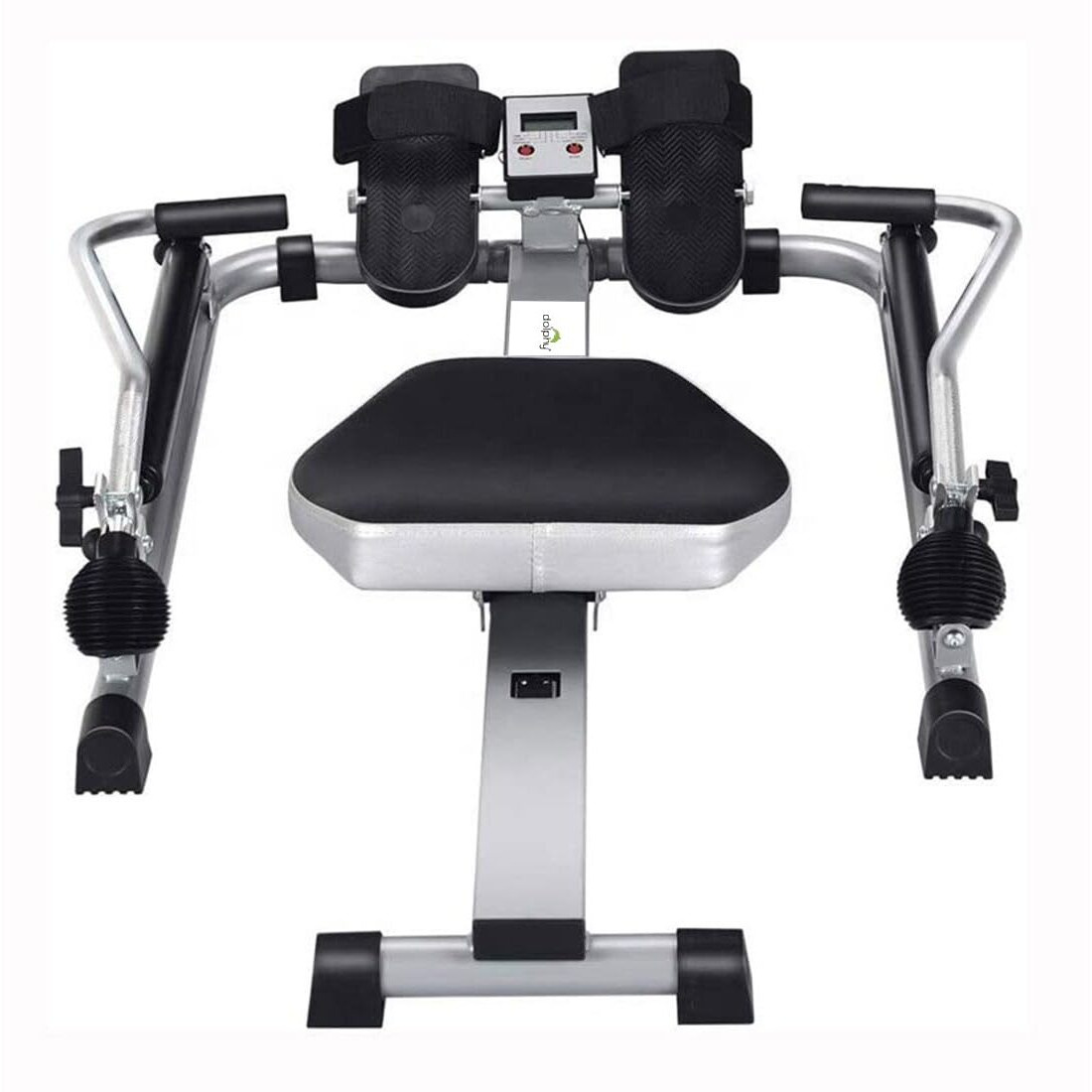 Dolphy Rowing Machine with Digital Indicator | Smooth Hydraulic Seat Roller for Home Gym Cardio Workout