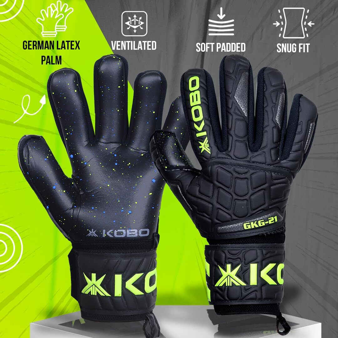 Kobo GKG-21 Football/Soccer Goal Keeper Professional Gloves