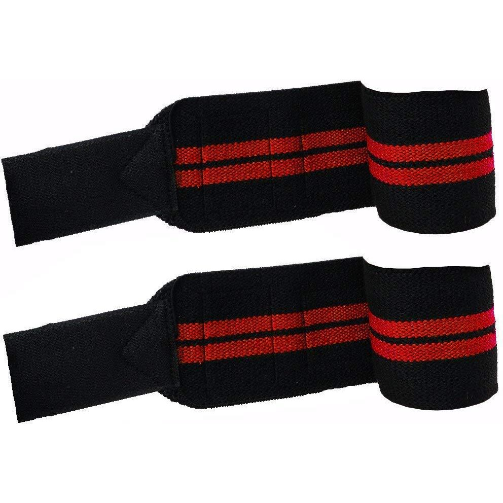 Kobo WTA-04 Power Cotton Gym Support (Black/Red)
