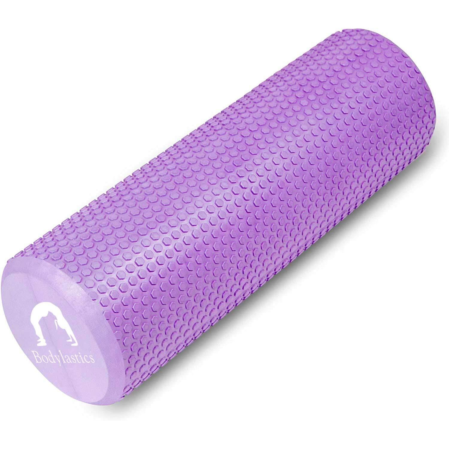 Bodylastics 45cms EVA Dotted Foam Roller for Deep Tissue Massage, Relief from Sore Muscles Pain, Pre & Post Exercise Fitness Workout Sessions